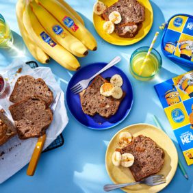 Chiquita-bananbröd efter skoldagen